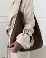کیف چرم قهوه ای اشبالت - Image 3